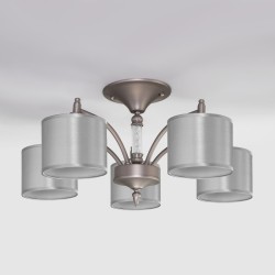 Потолочная люстра Eurosvet Adagio 60080/5 сатин-никель