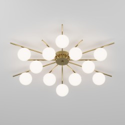 Потолочная люстра Eurosvet Sabina 302001/12 латунь Smart a072017
