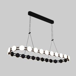 Подвесная светодиодная люстра Eurosvet Tapioca 90332/26 черный