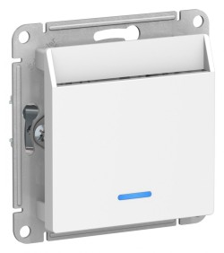 Выключатель карточный 10А, без задержки времени, механизм Systeme Electric AtlasDesign ATN000167