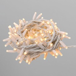 Гирлянда без вилки с эффектом мерцания соединяемая Uniel ULD-F90PRO S10M-100/TWK WW UL-00013246