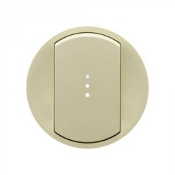 Лицевая панель Legrand Celiane выключателя одноклавишного с подсветкой слоновая кость 066210