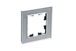 Рамка 1-ая Systeme Electric AtlasDesign Nature Стекло алюминий ATN320301
