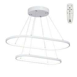 Подвесная люстра с пультом управления Vitaluce V4678DT-0/2S