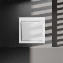 Выключатель встраиваемый Voltum S70 карточный 16А, (белый матовый) VLS010702