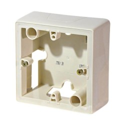 Коробка накладного монтажа 1-постовая Legrand Galea Valena слоновая кость 776131