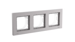 Рамка 3-ая, универсальная Systeme Electric AtlasDesign Aqua Алюминий ATN440303