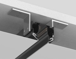 Шинопровод магнитный для монтажа в натяжной ПВХ потолок системы крепления гарпун Ambrella Light Magnetic Standard GL3349